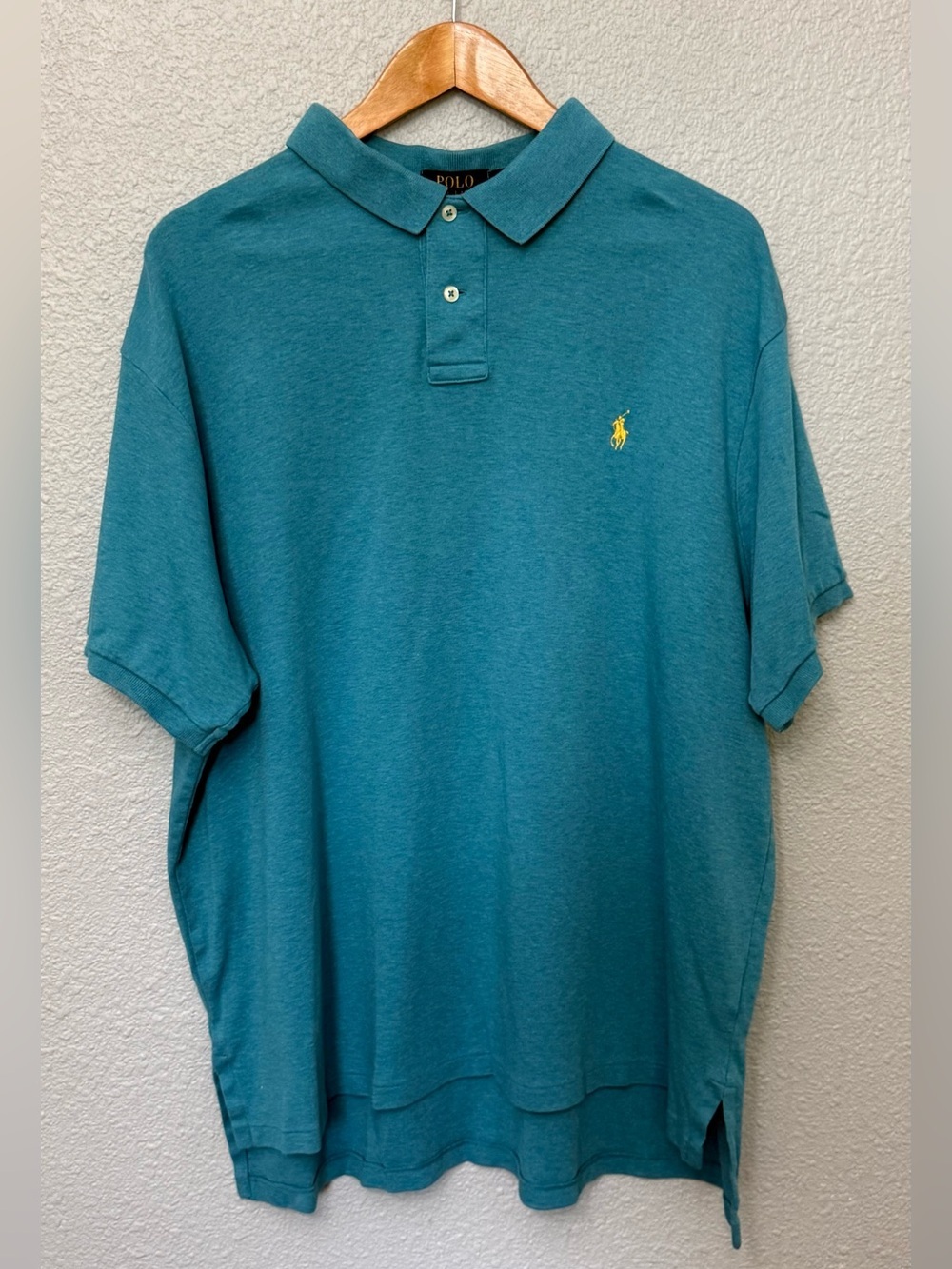 Polo Ralph Lauren | Classic Fit Polo Shirt | Teal Blue | Size XXL